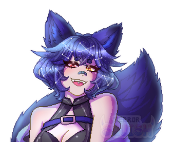 bday gift art for Celeste (Nightskykit twitter/twitch) [2022]